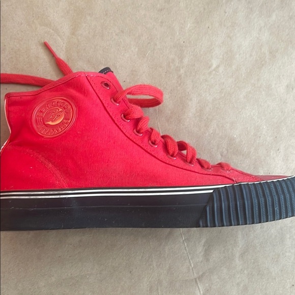 P.F flyers hi tops red - Picture 3 of 8